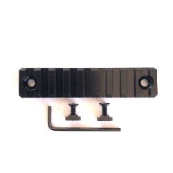 Rail picatinny: M-LOK 9, aluminium