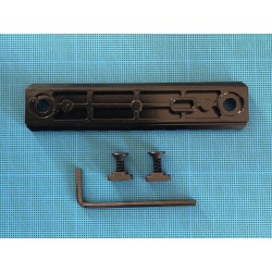 Rail picatinny: M-LOK 9, aluminium