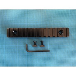 Rail picatinny: M-LOK 13, aluminium