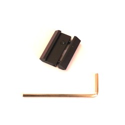 Adaptateur de Rail 11mm en 20mm en Aluminium