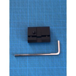 Adaptateur de Rail 11mm en 20mm en Aluminium