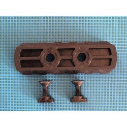 Rail picatinny: M-LOK 5 en polymère