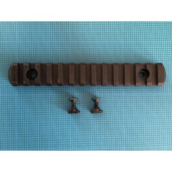 Rail picatinny: M-LOK 13 en polymère
