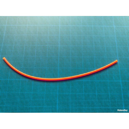 Fibre optique rouge 10cm x 1,5mm
