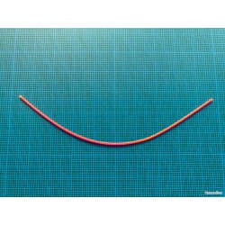 Fibre optique rouge 10cm x 1mm