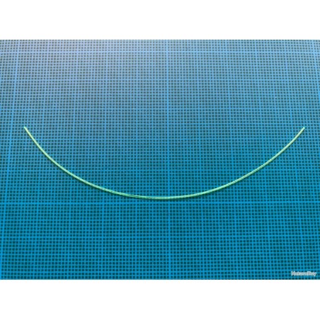 Fibre optique verte 10cm x 0,5mm