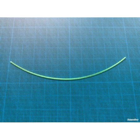 Fibre optique verte 10cm x 0,75mm