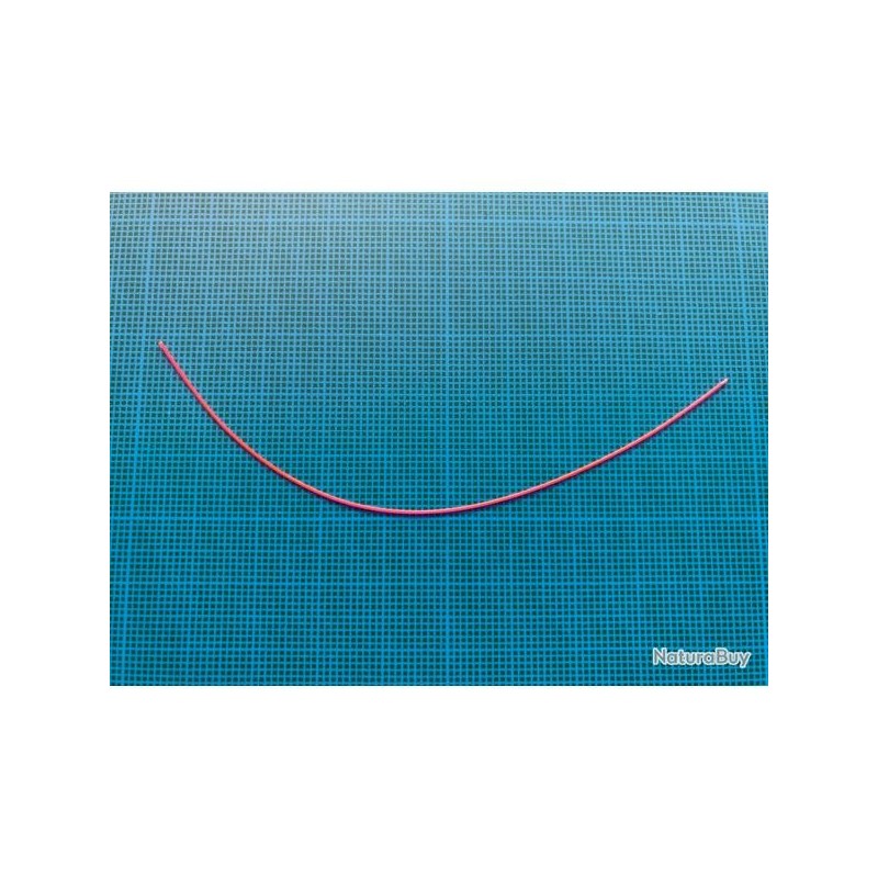 Fibre optique rouge 10cm x 0,5mm