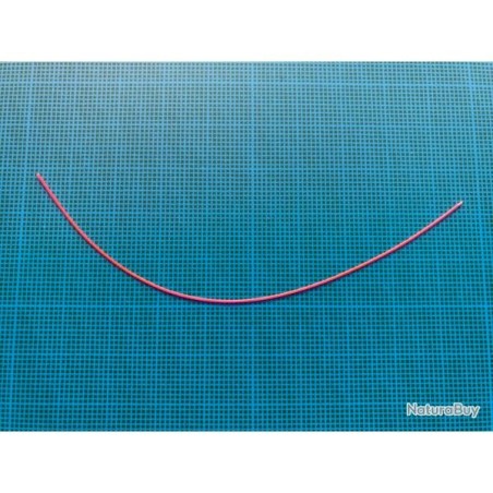 Fibre optique rouge 10cm x 0,5mm