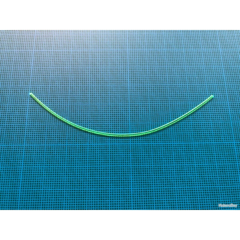 Fibre optique verte 10cm x 1mm