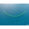 Fibre optique verte 10cm x 1mm