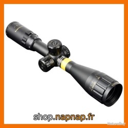 Lunette de tir riflescope 4-16x44 à réticule lumineux
