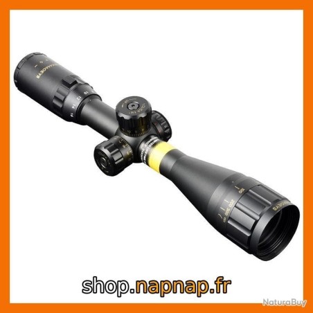 Lunette de tir riflescope 4-16x44 à réticule lumineux