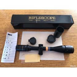 Lunette de tir riflescope 4-16x44 à réticule lumineux