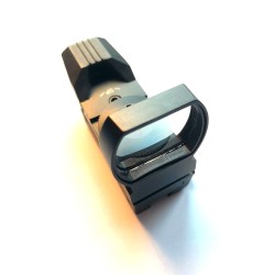 Point rouge: OCCASION Viseur tactique – 4 réticules – 5 niveaux de luminosité – Rail 11 mm