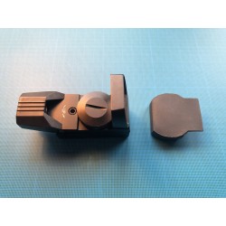 Point rouge: OCCASION Viseur tactique – 4 réticules – 5 niveaux de luminosité – Rail 11 mm