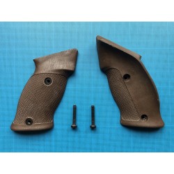 Pistolet à plombs Diana 5G, Diana P5 Magnum: Plaquettes de crosses marrons