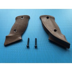 Pistolet à plombs Diana 5G, Diana P5 Magnum: Plaquettes de crosses marrons