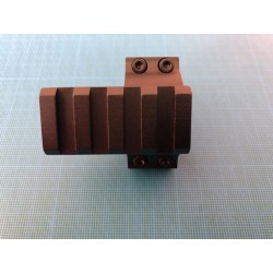 Collier de montage Picatinny aluminium pour lunette 25,4 / 30 mm – Neuf