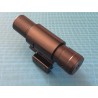 Viseur laser rouge avec collier en aluminium, compatible rail 11mm et rail picatinny 20 mm