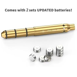 Cartouche collimateur laser calibre .177 (4,5 mm) – pointeur laser rouge pour réglage de visée