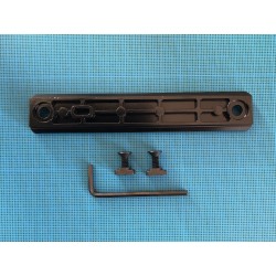 Rail picatinny: M-LOK 11, aluminium