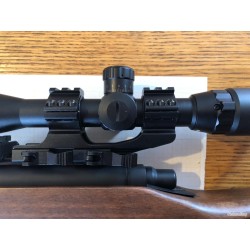 Montage monobloc aluminium pour lunette 25,4 / 30 mm – Rail Picatinny – Fixation rapide