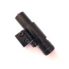 Viseur laser rouge avec collier en aluminium, compatible rail 11mm et rail picatinny 20 mm