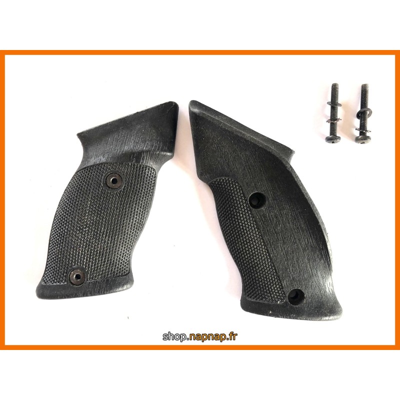 Pistolet à plombs Diana P5 Magnum ou Diana 5G: Plaquettes de crosses noires