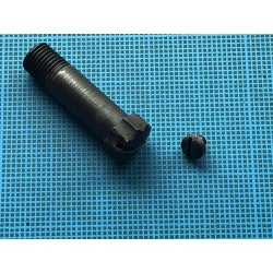 Diana 25: Grosse et petite vis de fixation entre le tube principal et le canon