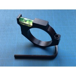 Collier avec niveau à bulle, diamètre 30 mm, en aluminium