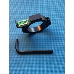 Collier avec niveau à bulle, diamètre 25.4 mm, en aluminium