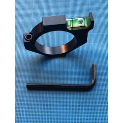 Collier avec niveau à bulle, diamètre 30 mm, en aluminium