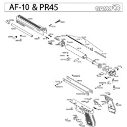 Gamo AF-10: Ref 15790, support de canon AF10