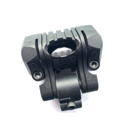 Support picatinny pour lampe tactique diametre 25.4 mm