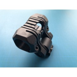 Support picatinny pour lampe tactique diametre 25.4 mm