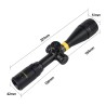 Lunette de tir riflescope 4-16x44 à réticule lumineux - NEUF