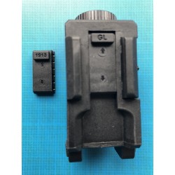 EZshoot: Lampe Rechargeable stroboscopique en Aluminium avec Faisceau Laser Vert