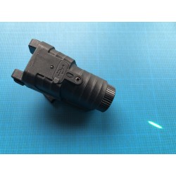 EZshoot: Lampe Rechargeable stroboscopique en Aluminium avec Faisceau Laser Vert