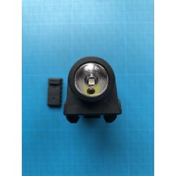 EZshoot: Lampe Rechargeable stroboscopique en Aluminium avec Faisceau Laser Vert