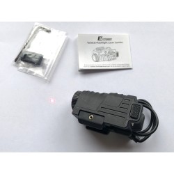 EZshoot: Lampe Rechargeable stroboscopique en Aluminium avec Faisceau Laser Rouge