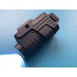 EZshoot: Lampe Rechargeable stroboscopique en Aluminium avec Faisceau Laser Rouge