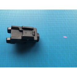 EZshoot: Lampe Rechargeable stroboscopique en Aluminium avec Faisceau Laser Rouge