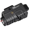 EZshoot: Lampe Rechargeable stroboscopique en Aluminium avec Faisceau Laser Rouge