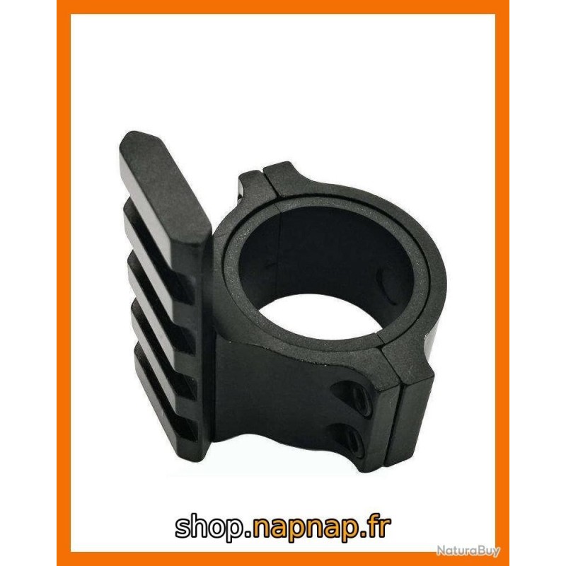 Collier de montage Picatinny aluminium pour lunette 25,4 / 30 mm – Neuf