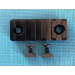 Rail picatinny: M-LOK 5, aluminium