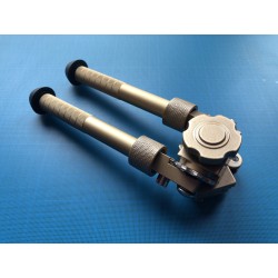 Bipied tactique picatinny en aluminium sur rotule à dégagement rapide