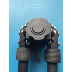 Bipied tactique picatinny en aluminium sur rotule à dégagement rapide