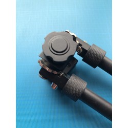 Bipied tactique picatinny en aluminium sur rotule à dégagement rapide