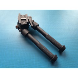 Bipied tactique picatinny en aluminium sur rotule à dégagement rapide